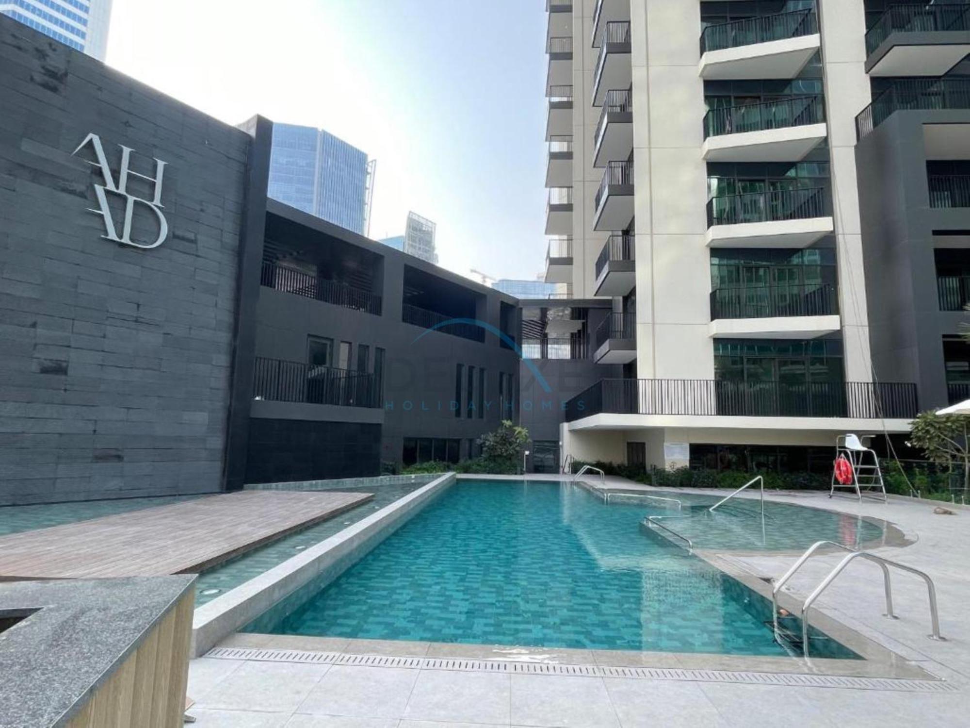 Furnished 1br, Walk To Business Bay Metro, Near Downtown, Ahad Residences, Business Bay By Deluxe Homes Apartment