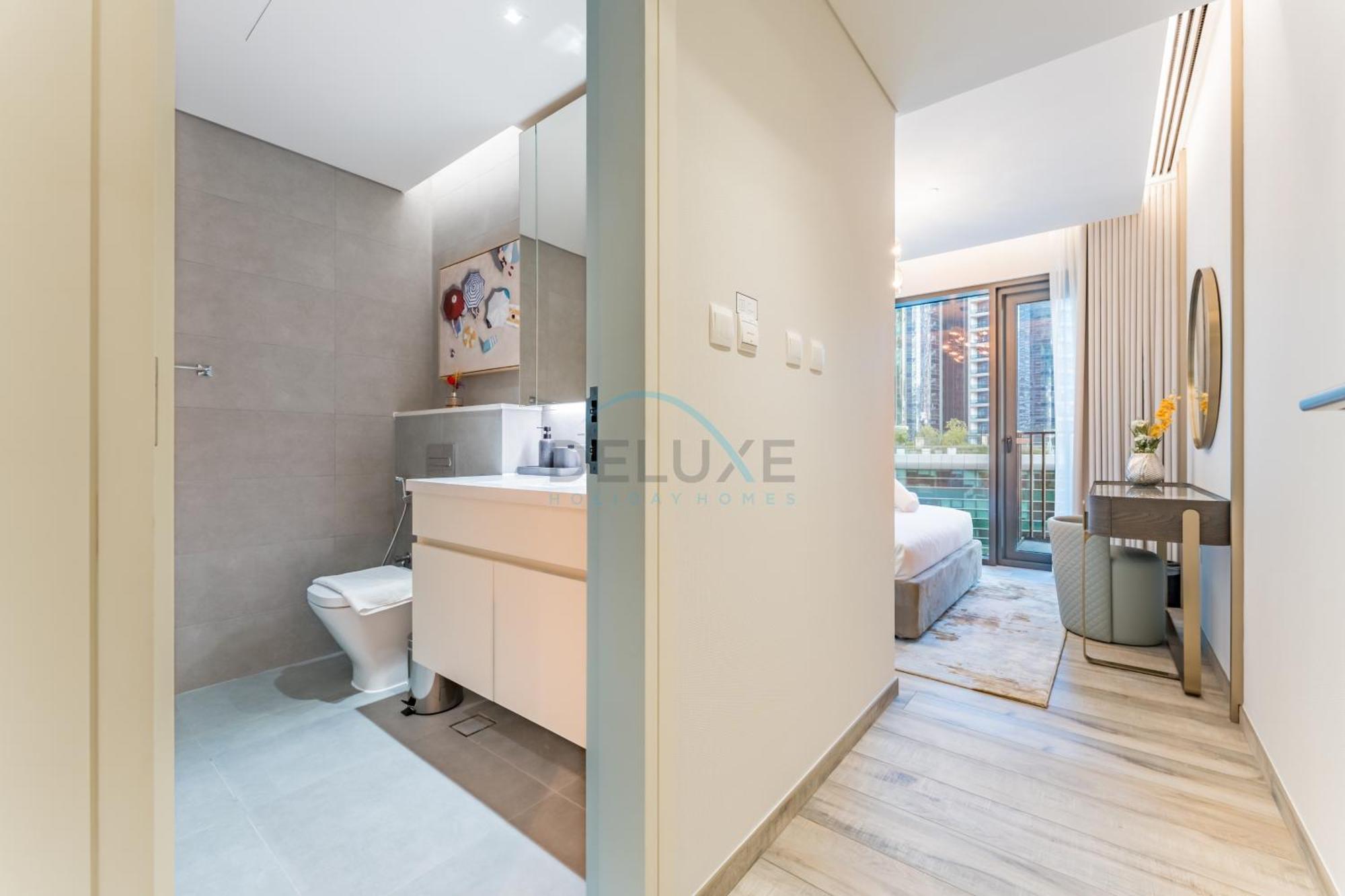 Apartment Furnished 1br, Walk To Business Bay Metro, Near Downtown, Ahad Residences, Business Bay By Deluxe Homes