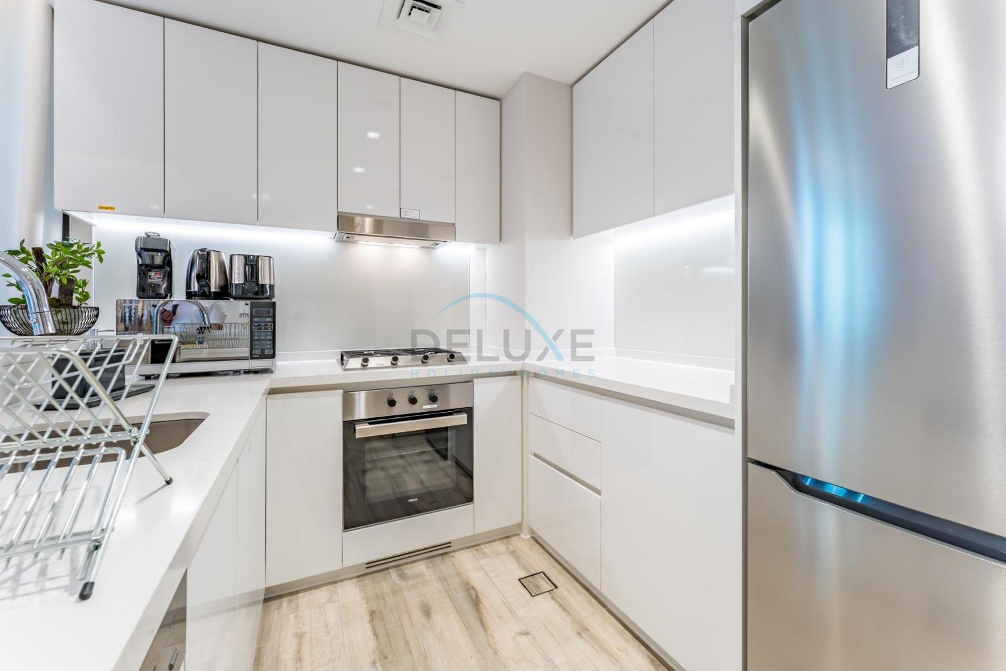 Furnished 1br, Walk To Business Bay Metro, Near Downtown, Ahad Residences, Business Bay By Deluxe Homes *