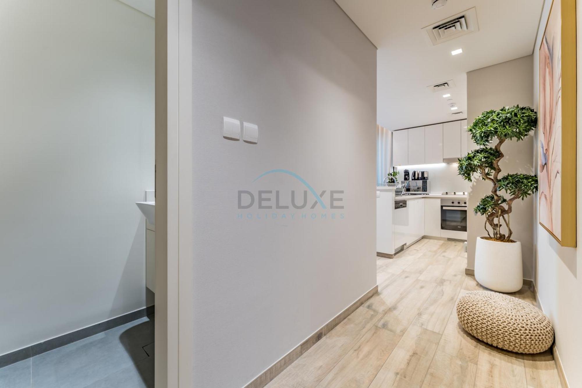 Furnished 1br, Walk To Business Bay Metro, Near Downtown, Ahad Residences, Business Bay By Deluxe Homes * Dubai