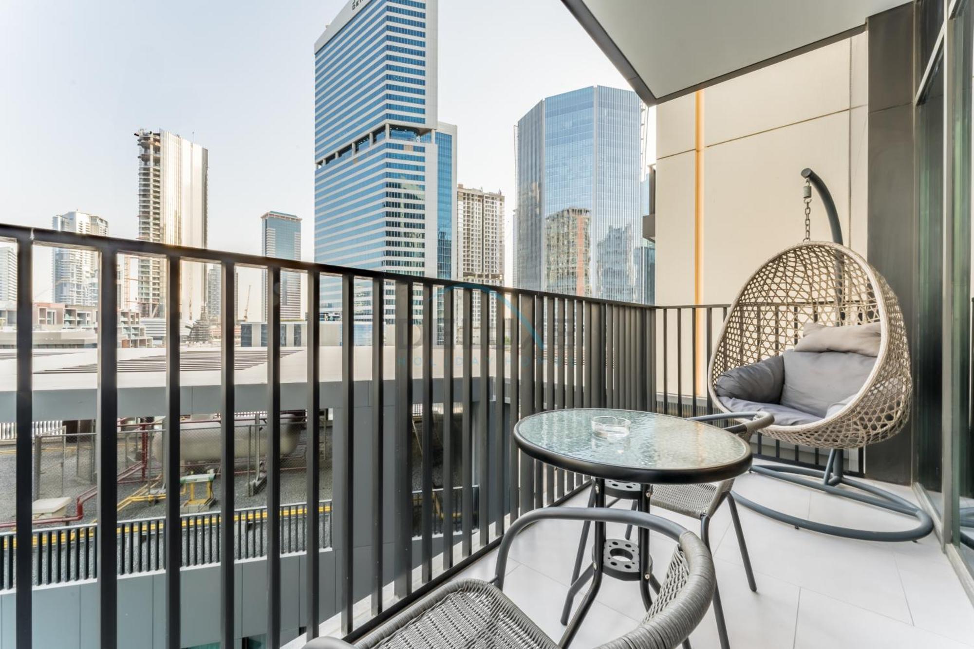 Apartment Furnished 1br, Walk To Business Bay Metro, Near Downtown, Ahad Residences, Business Bay By Deluxe Homes Dubai