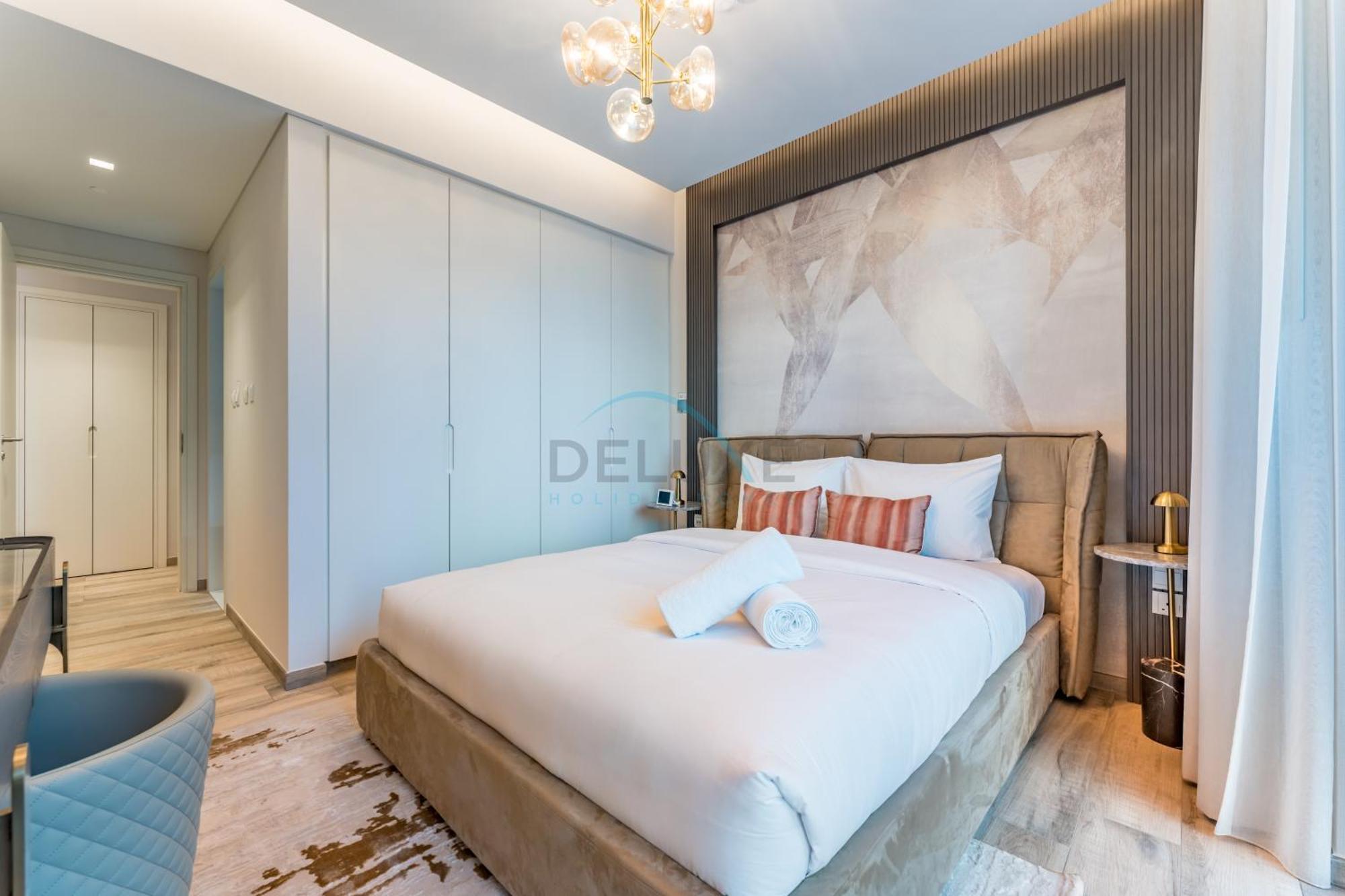 Apartment Furnished 1br, Walk To Business Bay Metro, Near Downtown, Ahad Residences, Business Bay By Deluxe Homes