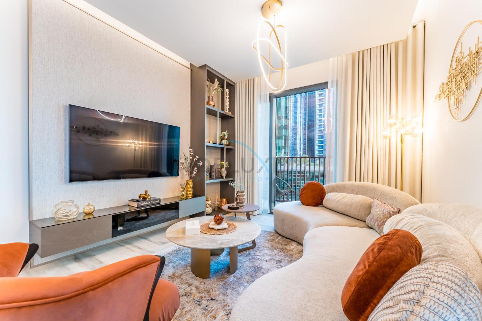 Furnished 1br, Walk To Business Bay Metro, Near Downtown, Ahad Residences, Business Bay By Deluxe Homes Apartment